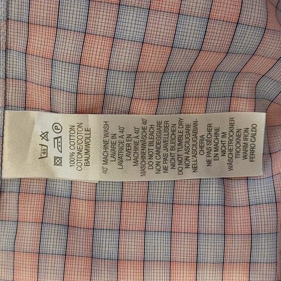 Men's Paul Smith Dress Shirt Size 16.5 Sleeve 42 - Picture 9 of 9